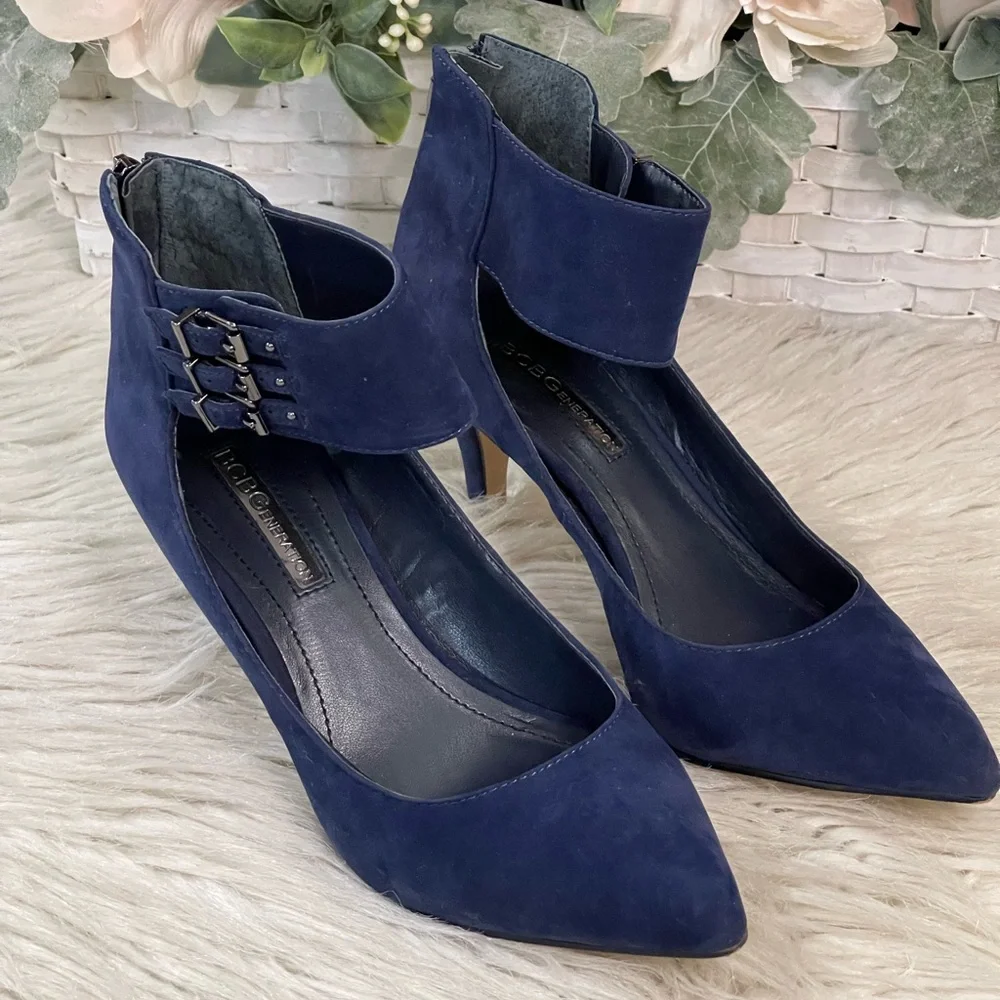BCBG Elegant Navy Blue Women's Shoes